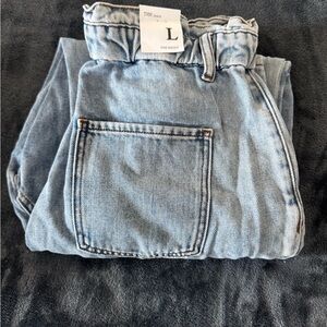 TNR Paper Bag Waist Jeans